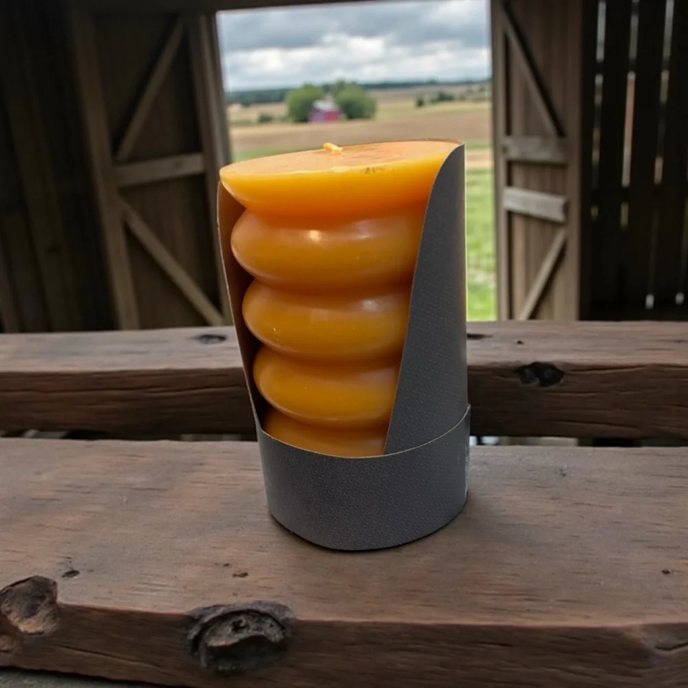 Better Homes And Gardens yellow Pillar candle for Home Decor